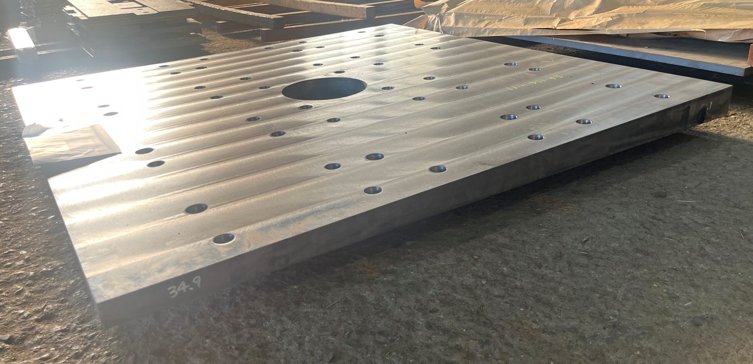 SM520CH テーパー加工 t65mm → 34.9mm | ニュース・ブログ | 奥田