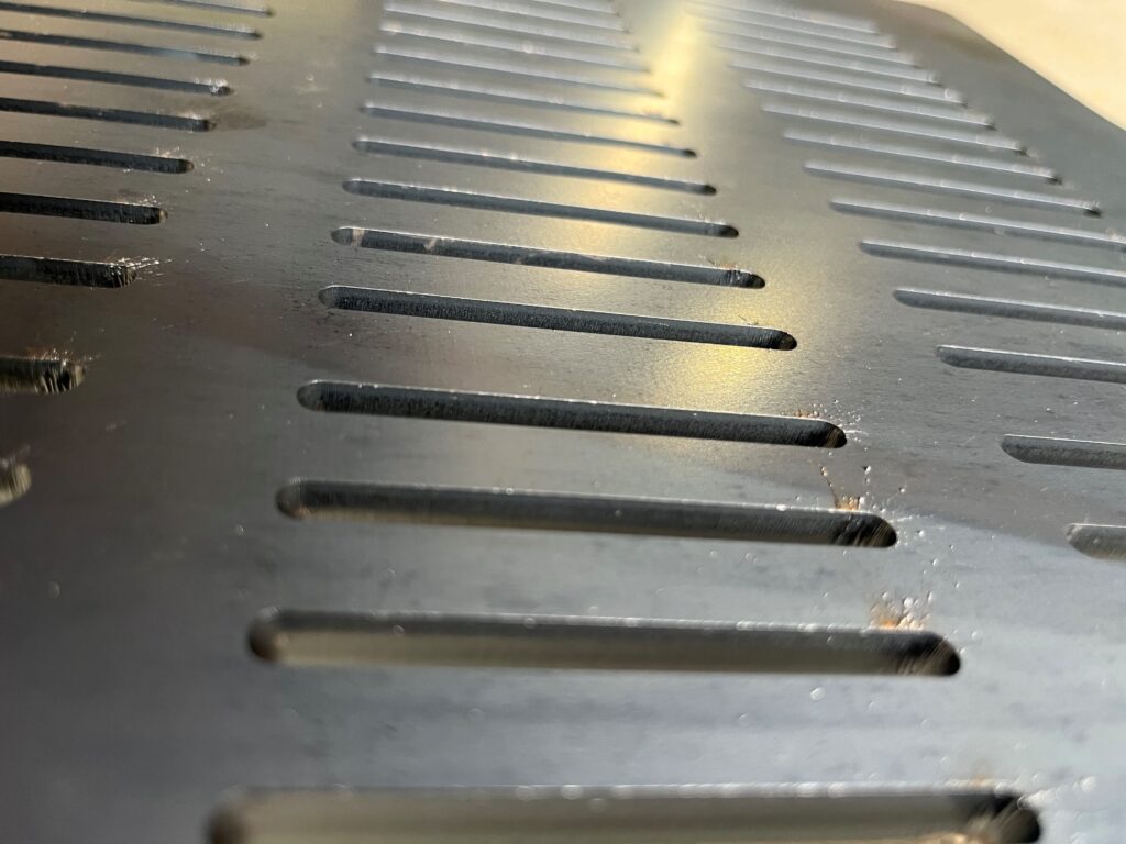 本格バーベキュー BBQ 鉄板の製作 板厚9ミリ